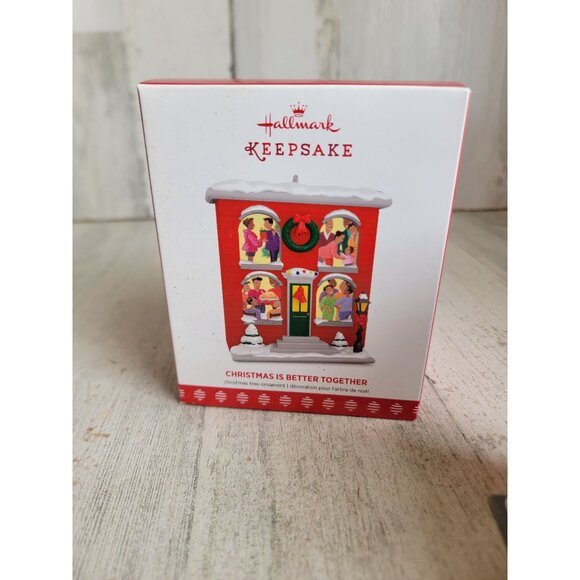 Hallmark Christmas Is Better Together ornament Xmas family apartment - Picture 7 of 7